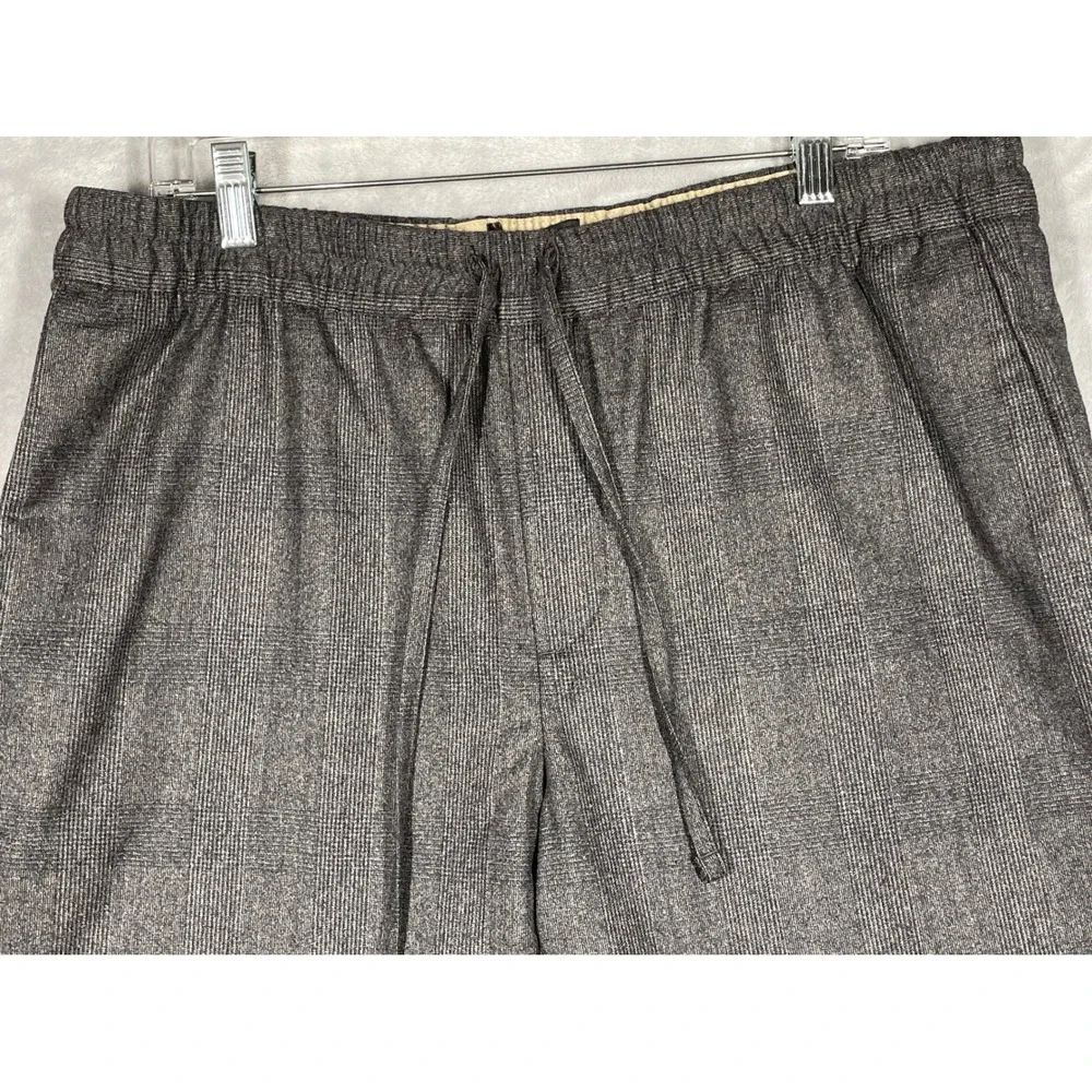 Banana Republic Vitale Barberis Canonico Wool Flannel 120s Pants Grey Tall L